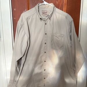 Woolrich Tan Casual Button Down Shirt